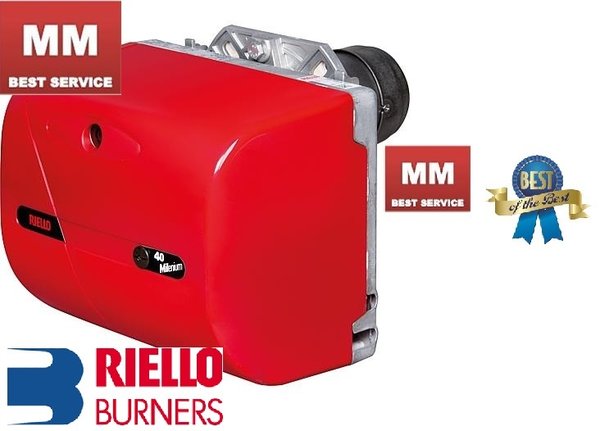 Gelbbrenner Millenium G3R / 432T1 Ölbrenner Riello 40/ G3R mit Ölvorwärmer 19-35KW
