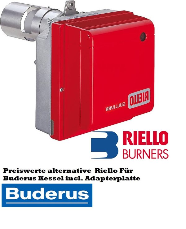 Austauschbrenner für Buderus BRE Ölbrenner, Riello BGK0.1-BRE 16,8-35,3KW