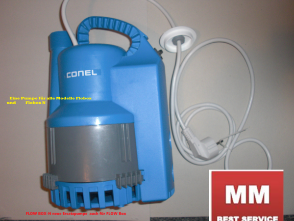 Nachfolgemodell FLOWEP-N für CONEL Ersatzpumpe FLOW BOX CONEL - 01135126