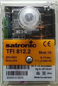 Gasfeuerungsautomat TFI 812.2 Mod.10 Satronic